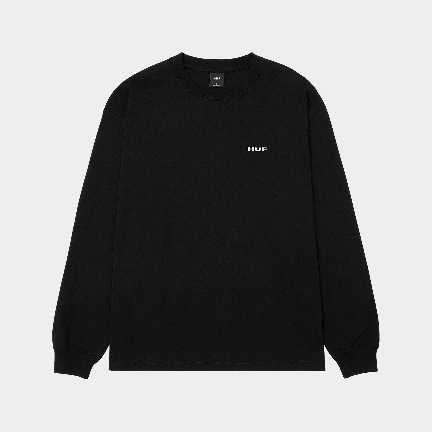 HUF (ハフ) Worldwide JP /T-SHIRTS（Tシャツ）/ MANHOLE LS TEE商品 / WHITE/GREEN