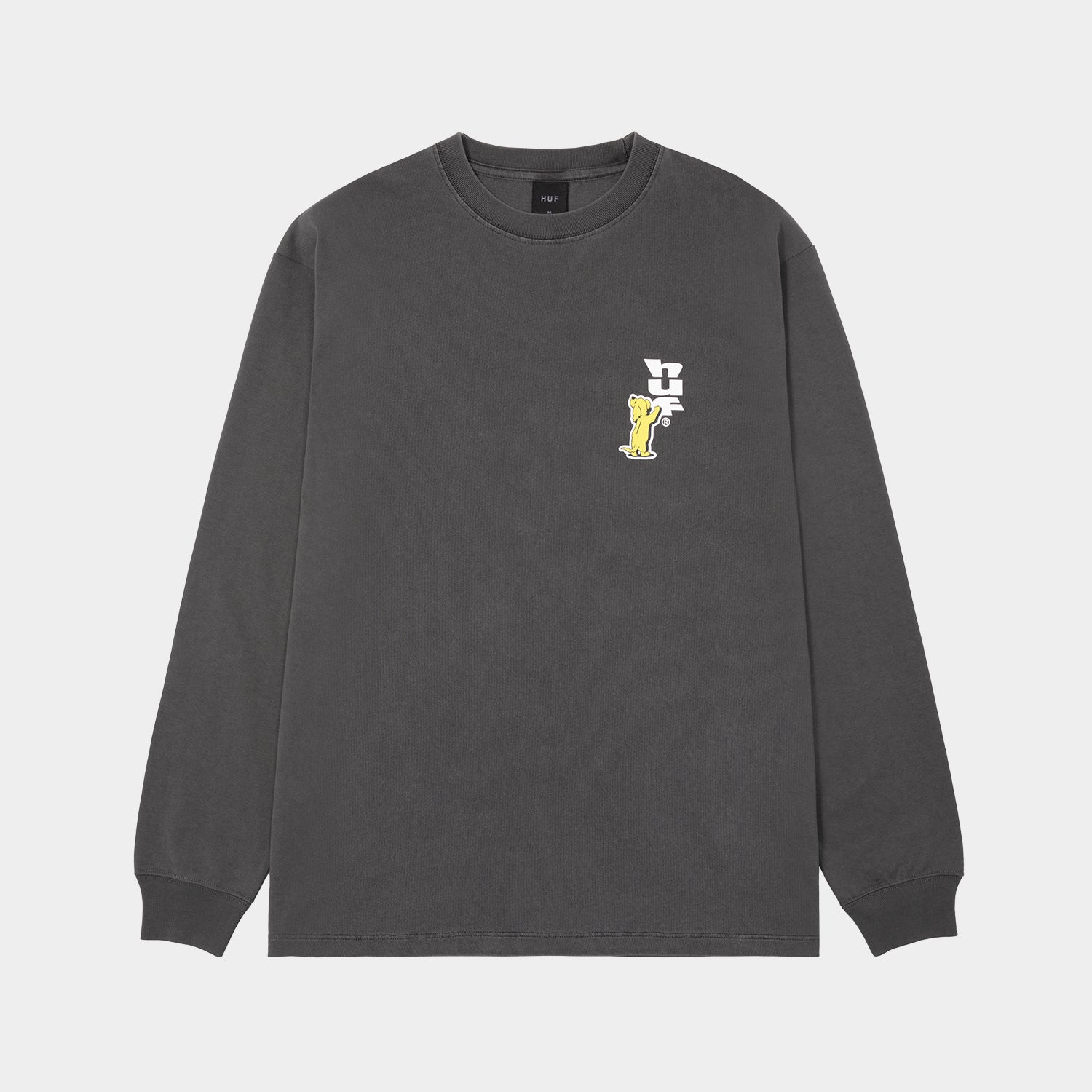 HUF (ハフ) Worldwide JP /T-SHIRTS（Tシャツ）/ STICKER LS TEE商品 / BLACK