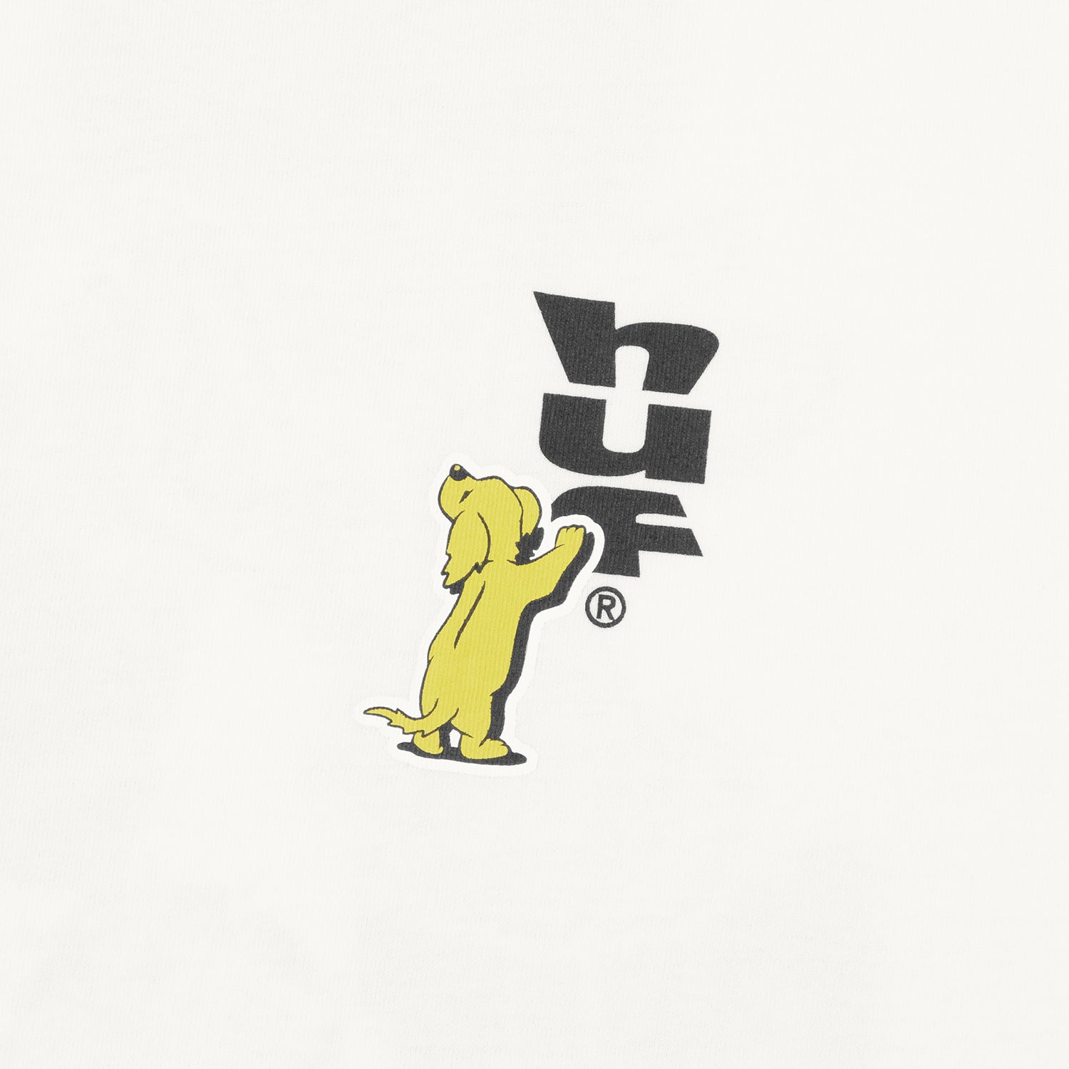 HUF (ハフ) Worldwide JP /T-SHIRTS（Tシャツ）/ STICKER LS TEE商品 / BLACK