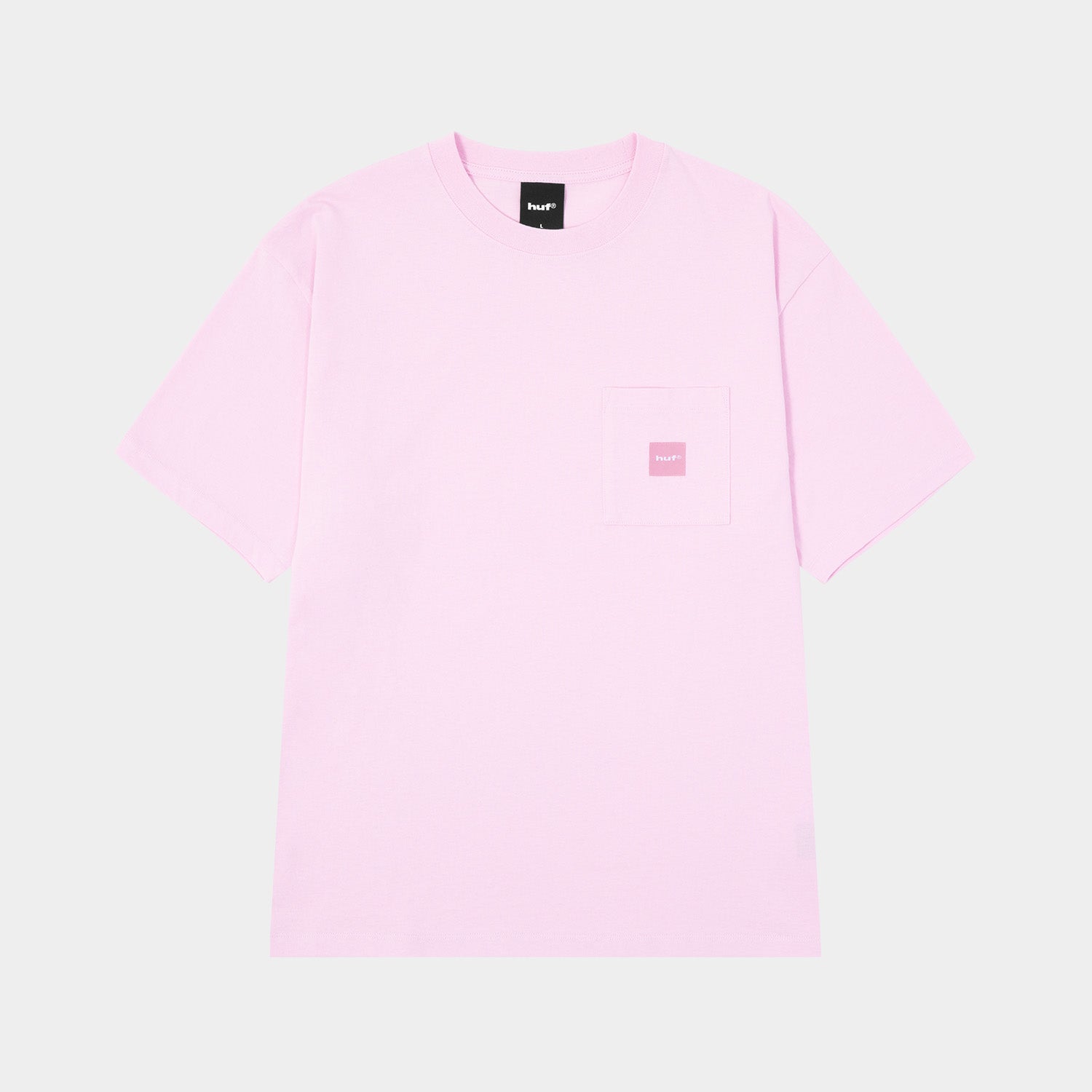 HUF (ハフ) Worldwide JP /T-SHIRTS（Tシャツ）/ BOX LOGO POCKET TEE商品 / PINK