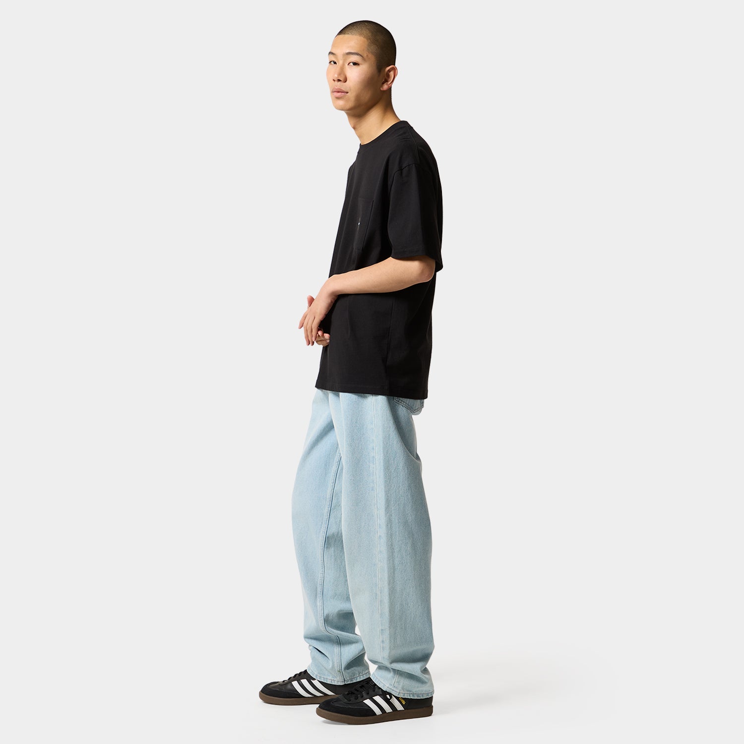 HUF (ハフ) Worldwide JP /T-SHIRTS（Tシャツ）/ BOX LOGO POCKET TEE商品 / PINK
