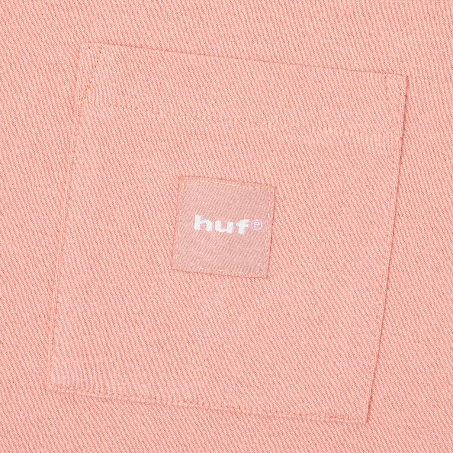 HUF (ハフ) Worldwide JP /T-SHIRTS（Tシャツ）/ BOX LOGO POCKET LS TEE商品 / BLACK
