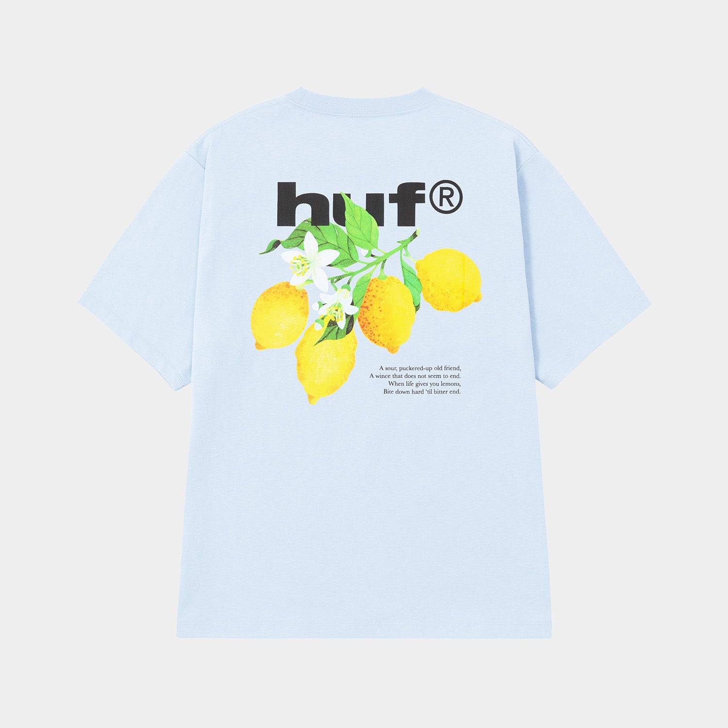 HUF (ハフ) Worldwide JP /T-SHIRTS（Tシャツ）/ SOUR LEMON TEE商品 / NAVY