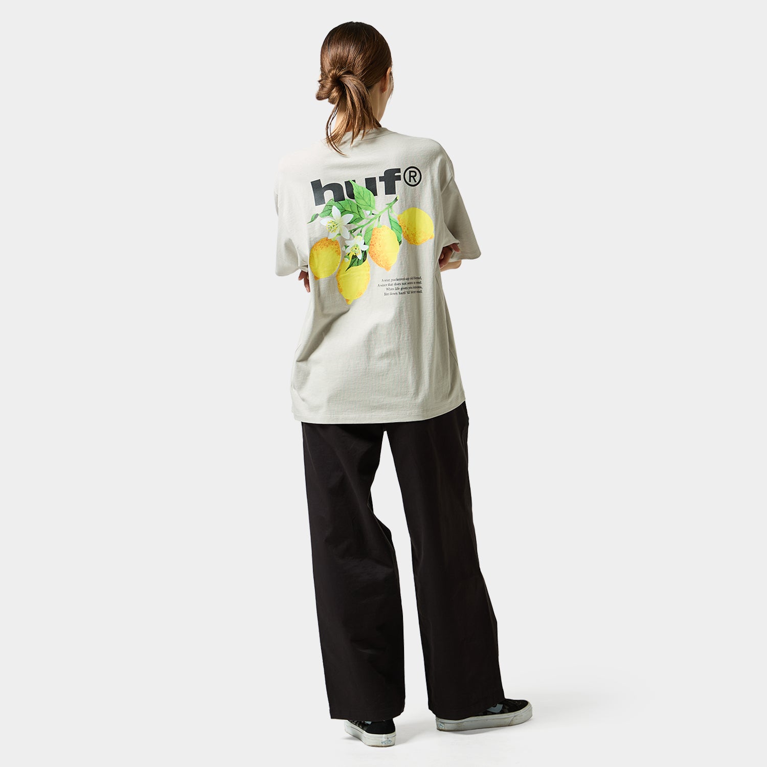 HUF (ハフ) Worldwide JP /T-SHIRTS（Tシャツ）/ SOUR LEMON TEE商品 / NAVY