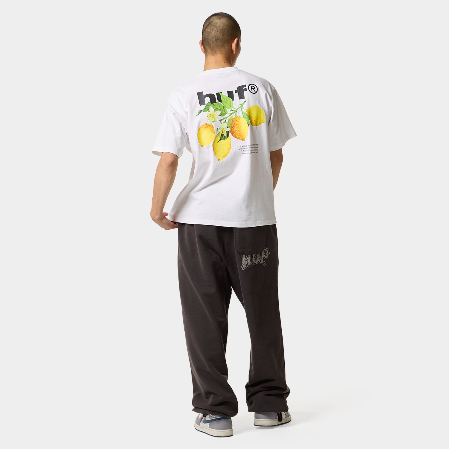 HUF (ハフ) Worldwide JP /T-SHIRTS（Tシャツ）/ SOUR LEMON TEE商品 / NAVY