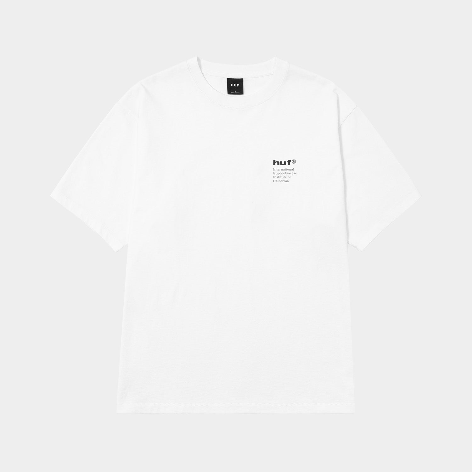 HUF (ハフ) Worldwide JP /T-SHIRTS（Tシャツ）/ IEIC GRAPHIC TEE商品 / WHITE