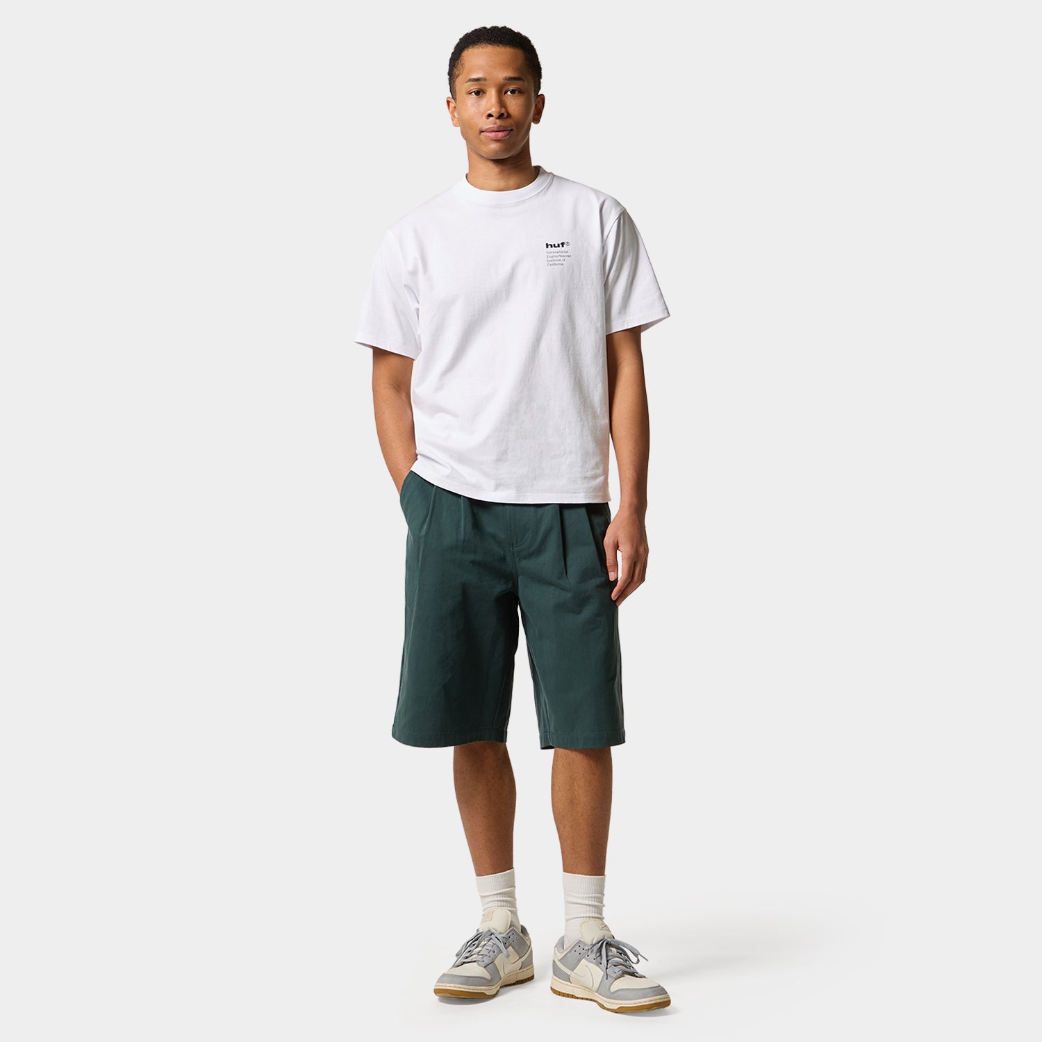 HUF (ハフ) Worldwide JP /T-SHIRTS（Tシャツ）/ IEIC GRAPHIC TEE商品 / WHITE