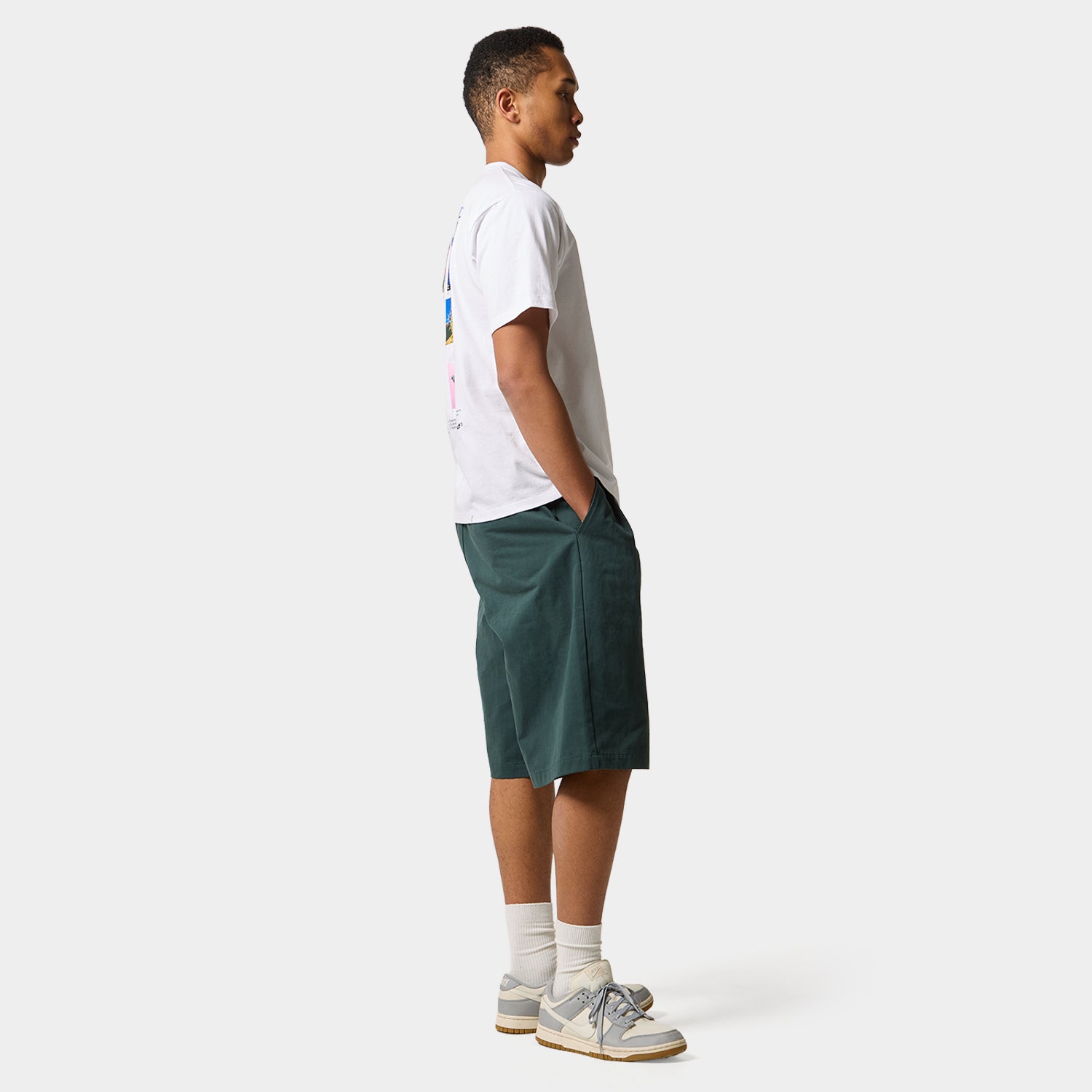 HUF (ハフ) Worldwide JP /T-SHIRTS（Tシャツ）/ IEIC GRAPHIC TEE商品 / WHITE