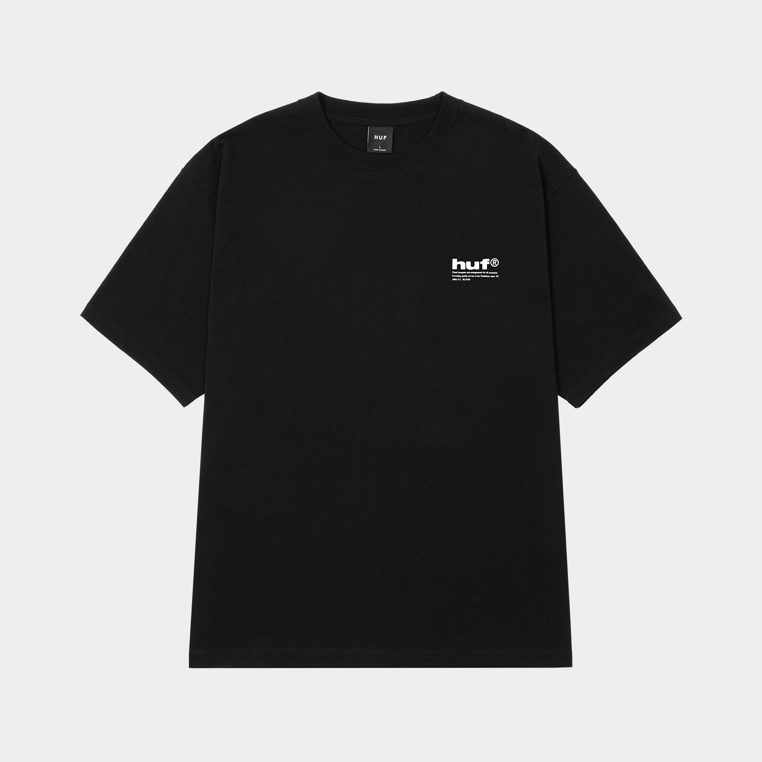 HUF (ハフ) Worldwide JP /T-SHIRTS（Tシャツ）/ BLOOM &amp; GLOOM TEE商品 / WHITE