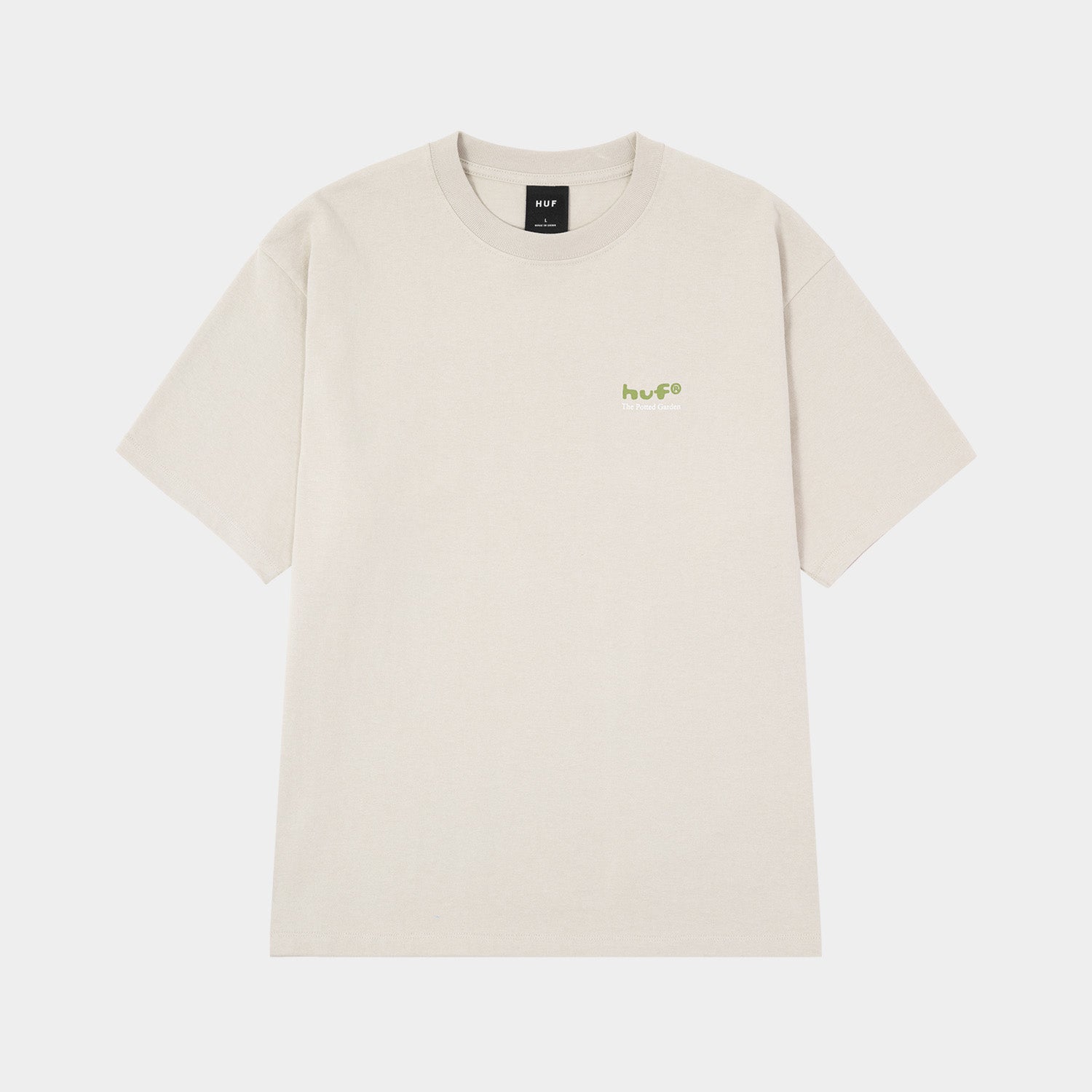 HUF (ハフ) Worldwide JP /T-SHIRTS（Tシャツ）/ THE POTTED GARDEN TEE商品 / CHARCOAL