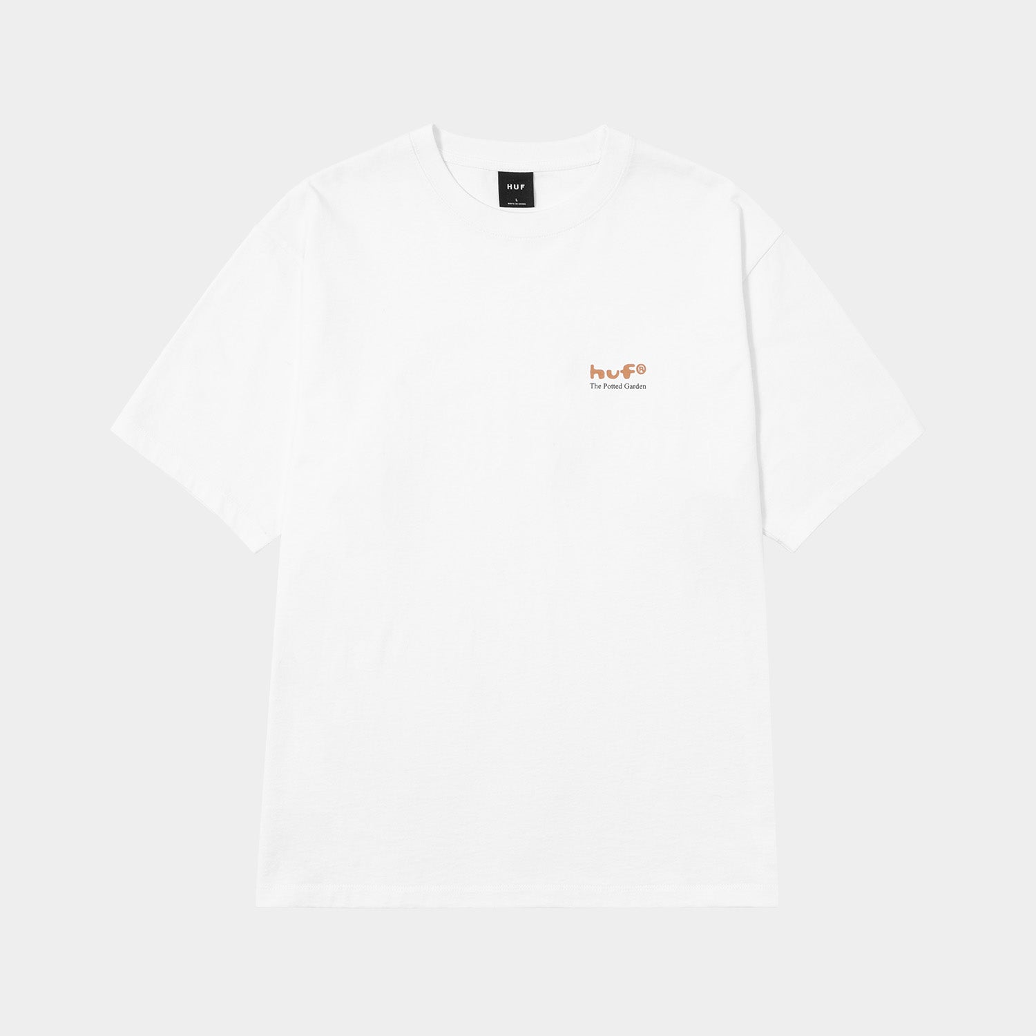 HUF (ハフ) Worldwide JP /T-SHIRTS（Tシャツ）/ THE POTTED GARDEN TEE商品 / CHARCOAL