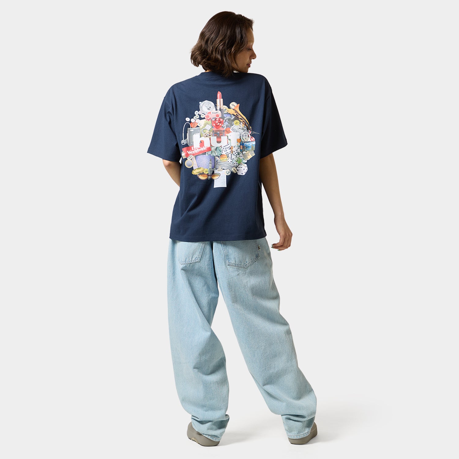 HUF (ハフ) Worldwide JP /T-SHIRTS（Tシャツ）/ ROADTRIP TEE商品 / BLACK