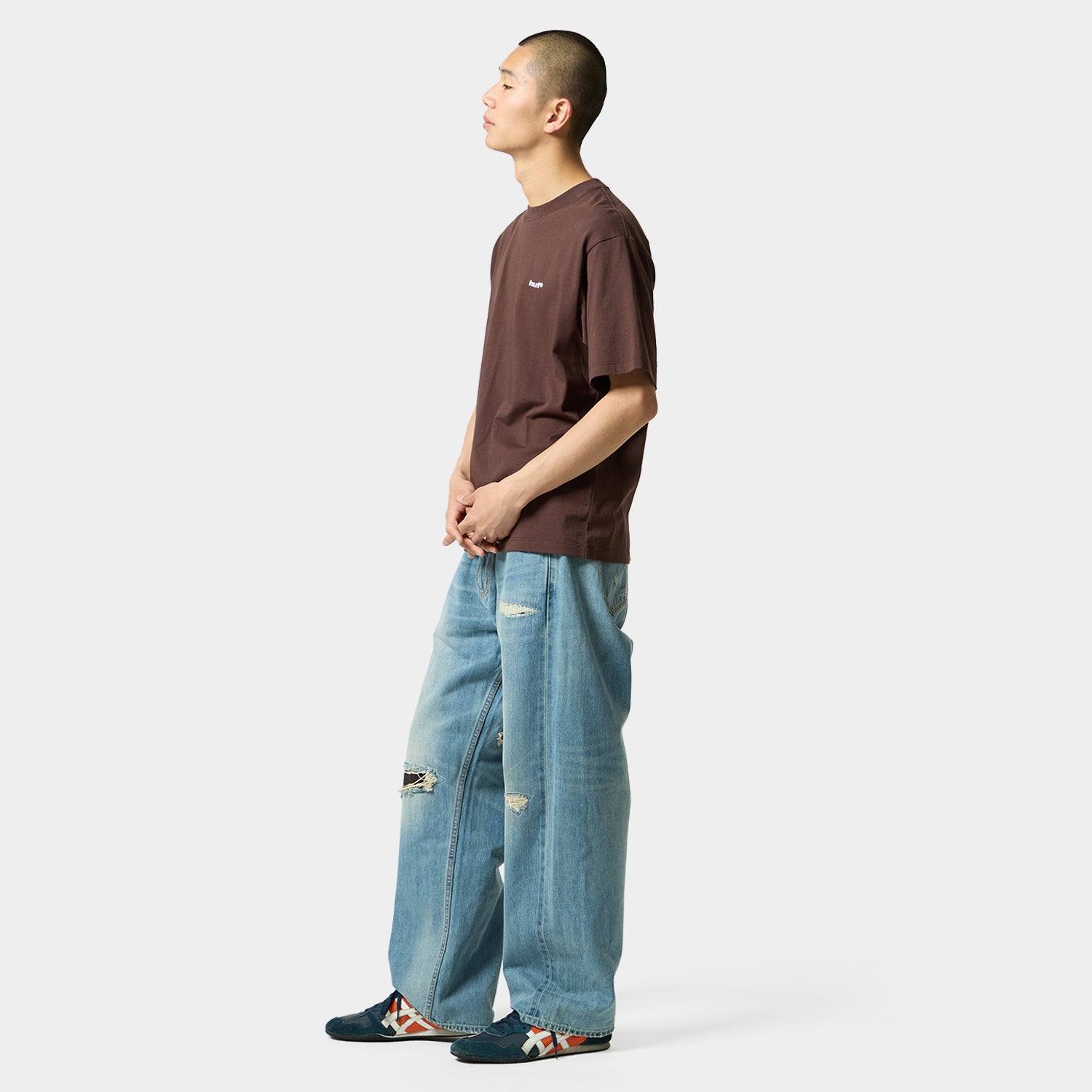 HUF (ハフ) Worldwide JP /T-SHIRTS（Tシャツ）/ COMMUNITY SUPPORT TEE商品 / BROWN