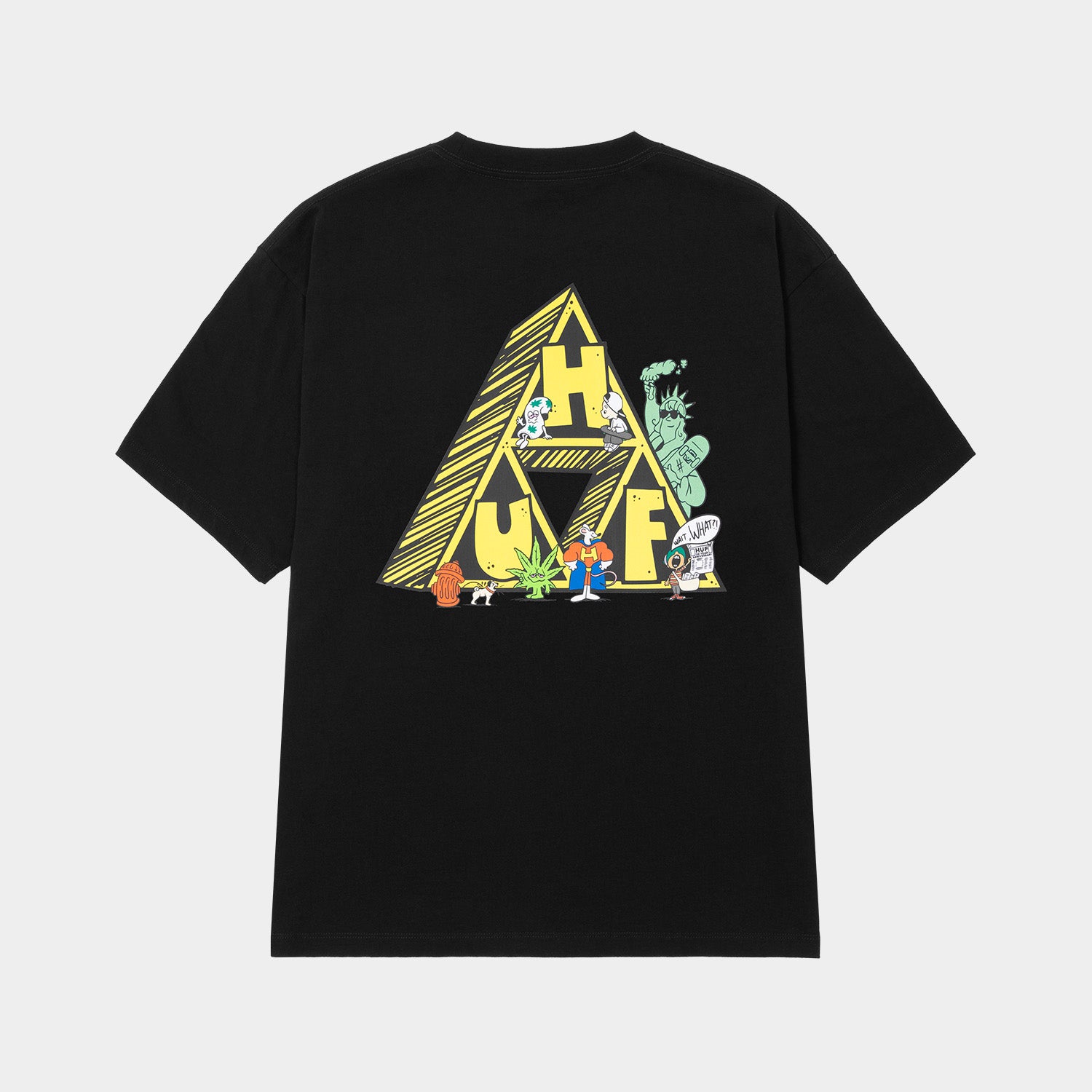 HUF (ハフ) Worldwide JP /T-SHIRTS（Tシャツ）/ 【オンラインストア限定】SATURDAY MORNING TT TEE商品 / WHITE