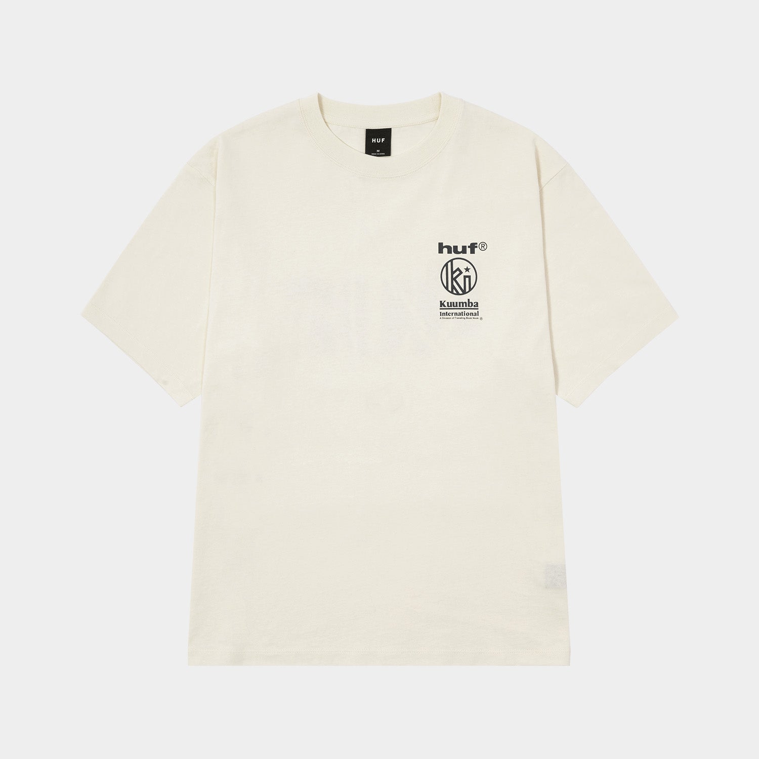 HUF (ハフ) Worldwide JP /T-SHIRTS（Tシャツ）/ HUF X KUUMBA INTERNATIONAL KUUMBA TEE商品 / CREAM