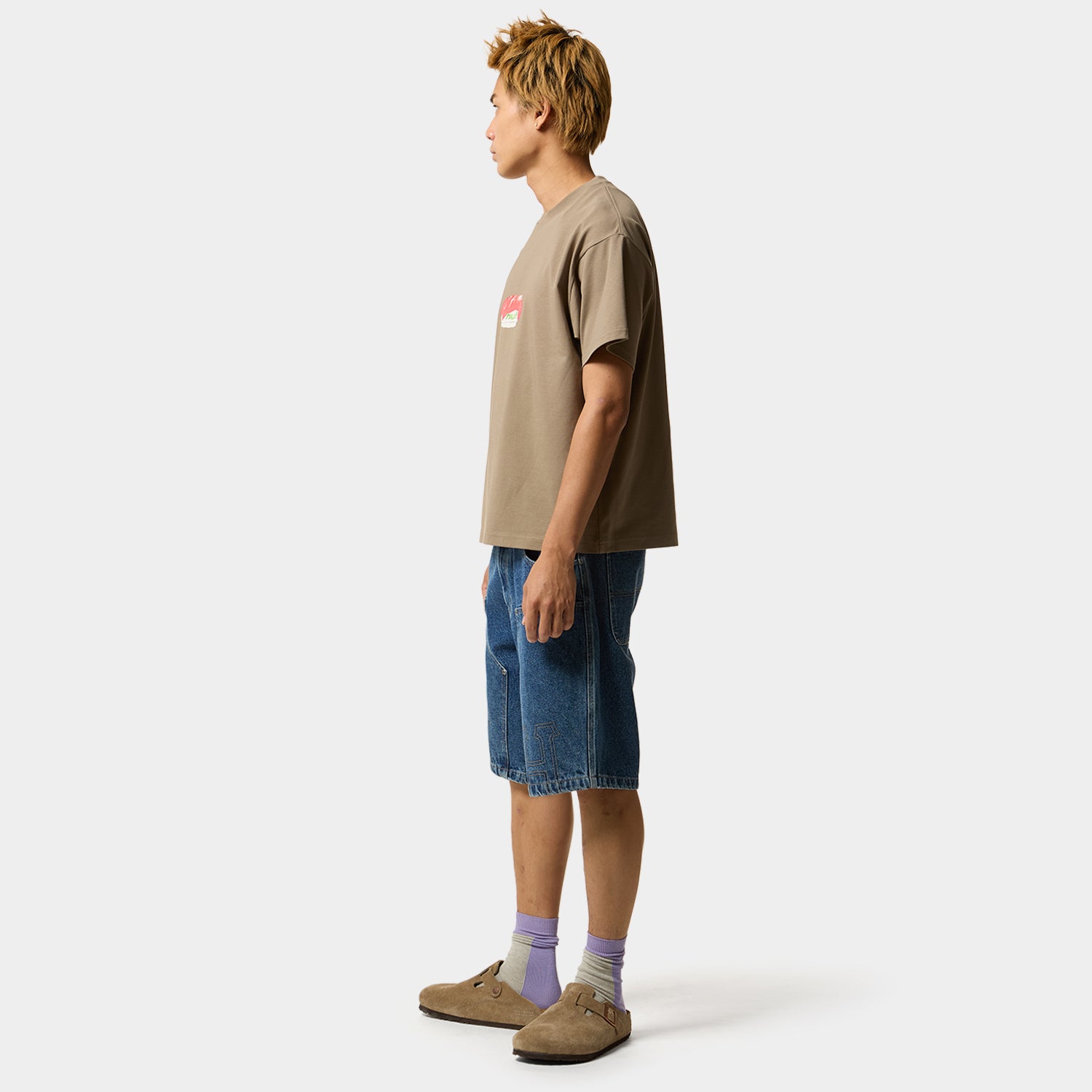 HUF (ハフ) Worldwide JP /T-SHIRTS（Tシャツ）/ HUF X EVISEN SKATEBOARDS HUF SUSHI TEE商品 / WHITE