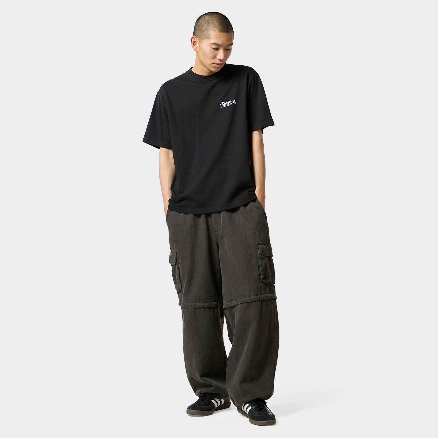 HUF (ハフ) Worldwide JP /T-SHIRTS（Tシャツ）/ huf CO-OP ARBORETUM TEE商品 / BLACK