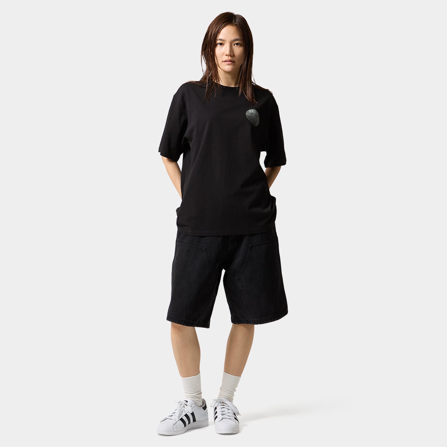 HUF (ハフ) Worldwide JP /T-SHIRTS（Tシャツ）/ HUF X RYU GA GOTOKU TEE商品 / BLACK