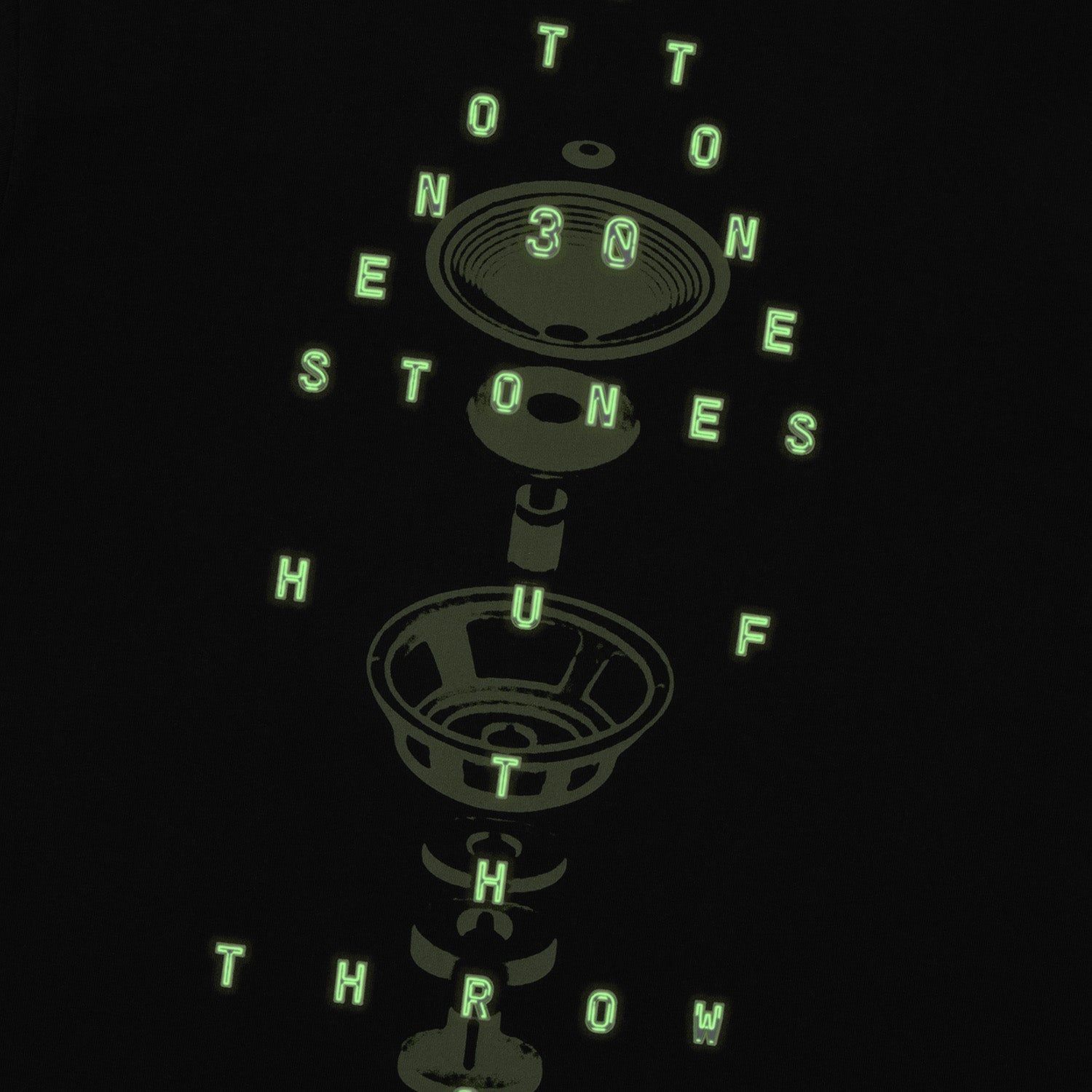 HUF (ハフ) Worldwide JP /T-SHIRTS（Tシャツ）/ HUF X STONES THROW 30th TEE商品 / BLACK